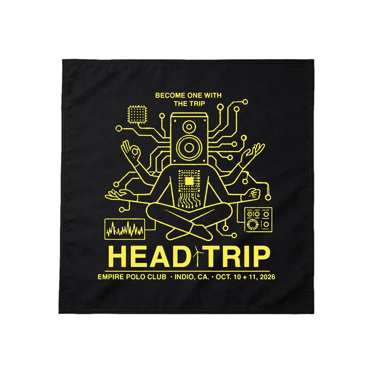 One With The Trip Bandana