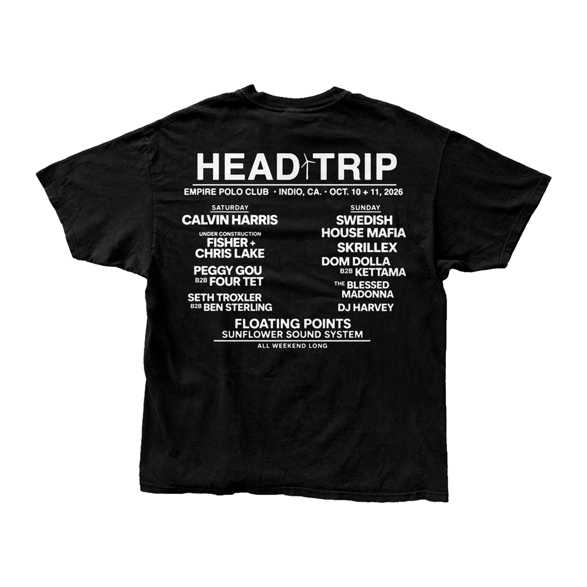 One With The Trip Lineup Tee