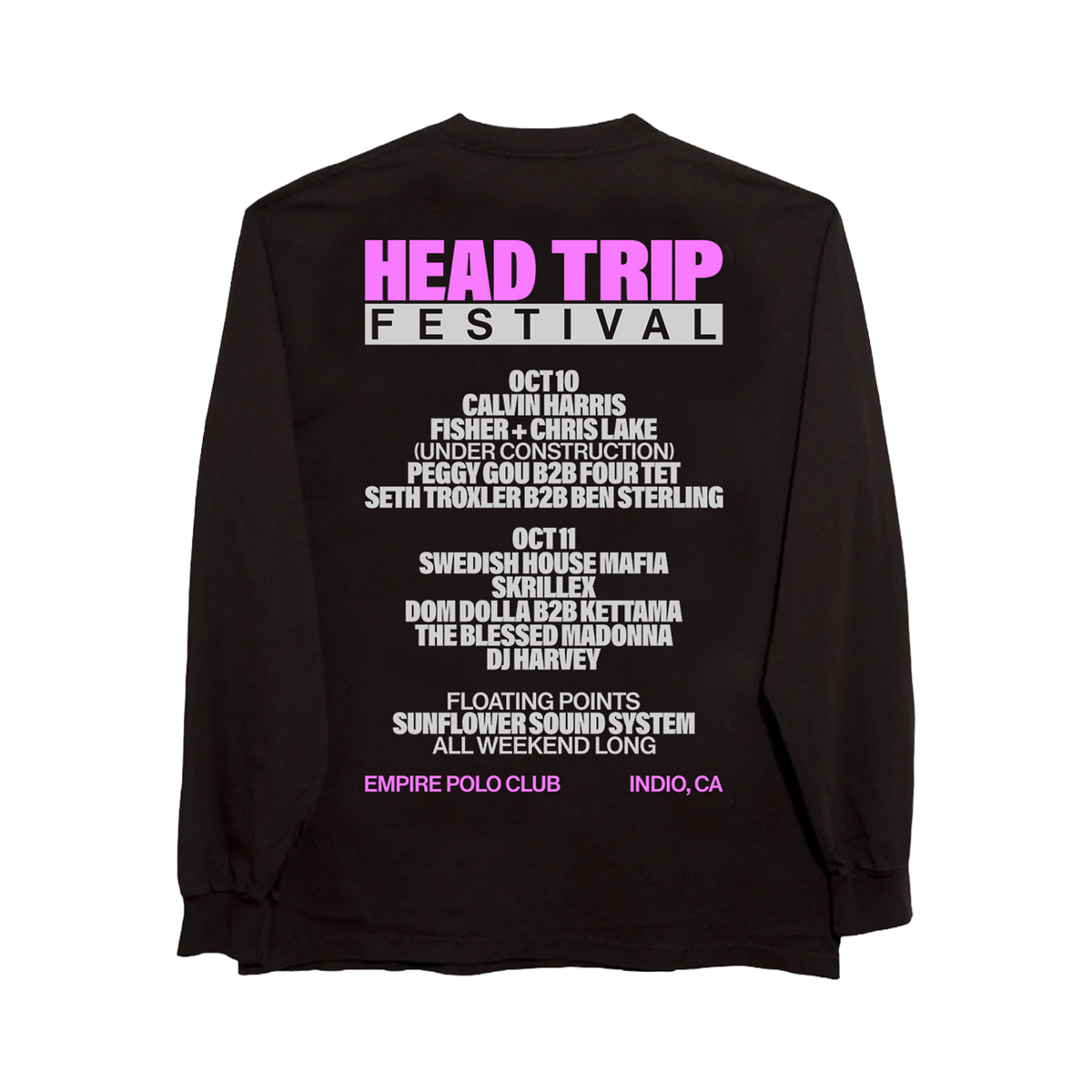 Electric Man Lineup Long Sleeve