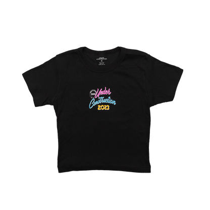 Under Construction Cropped Tee