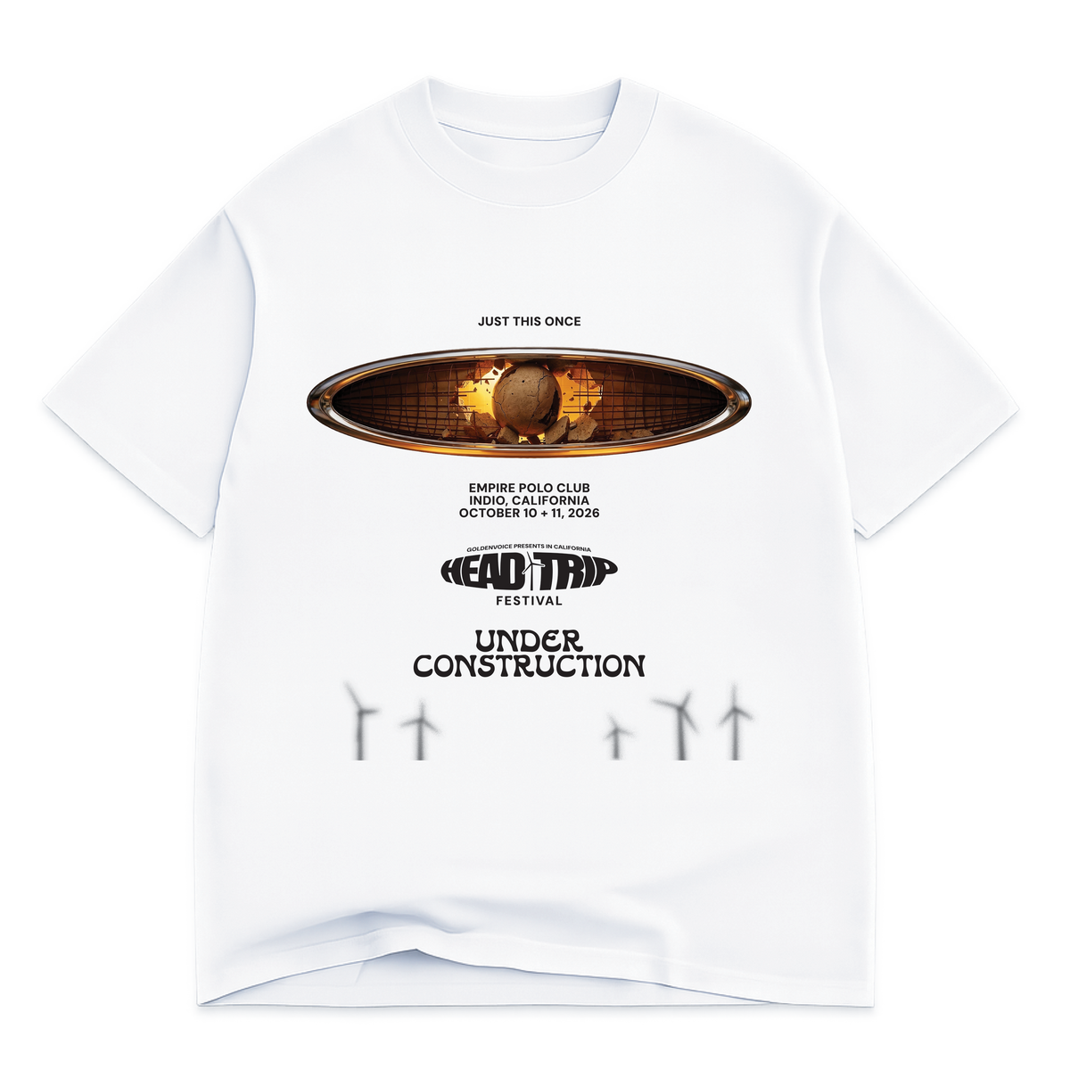 UC HEAD TRIP '26 - TEE - WHITE