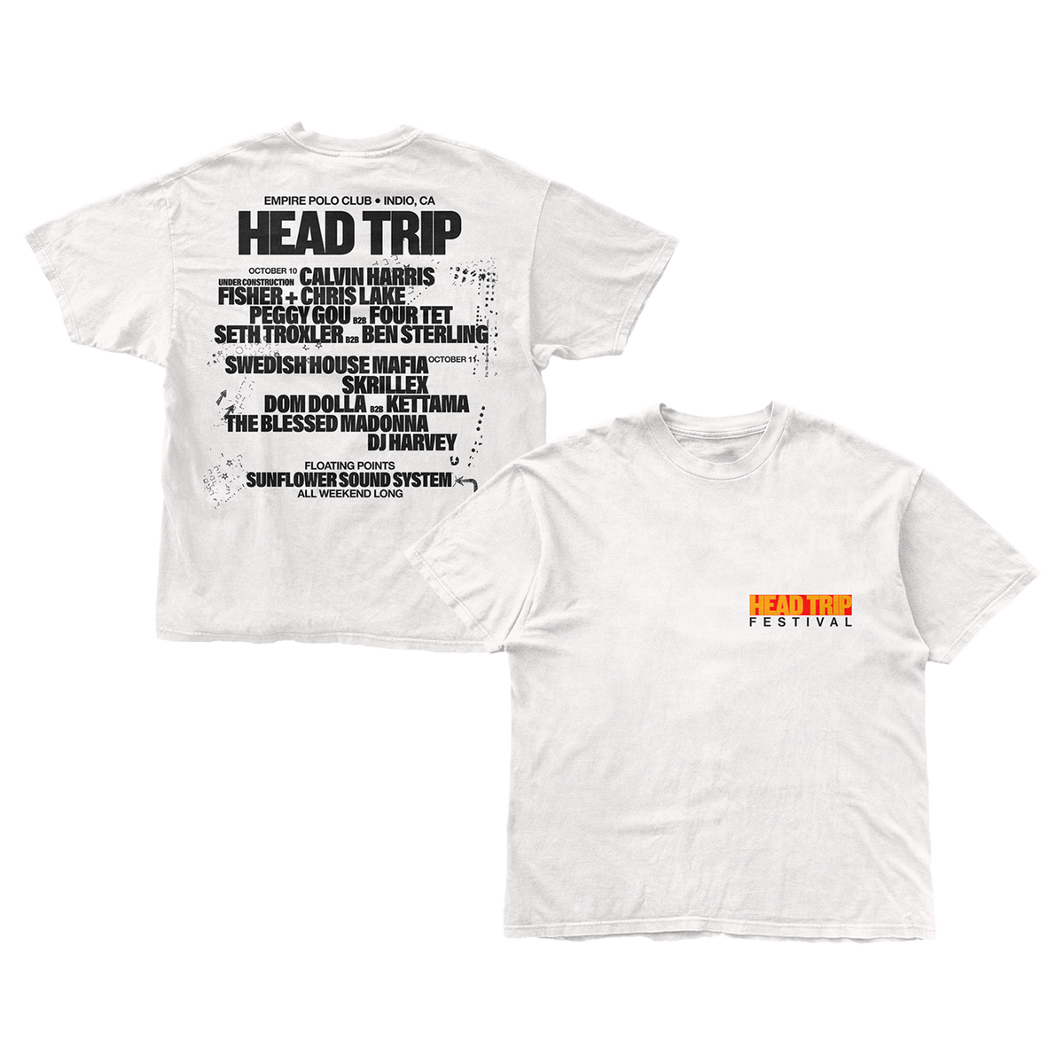 Head Trip Festival Lineup Tee