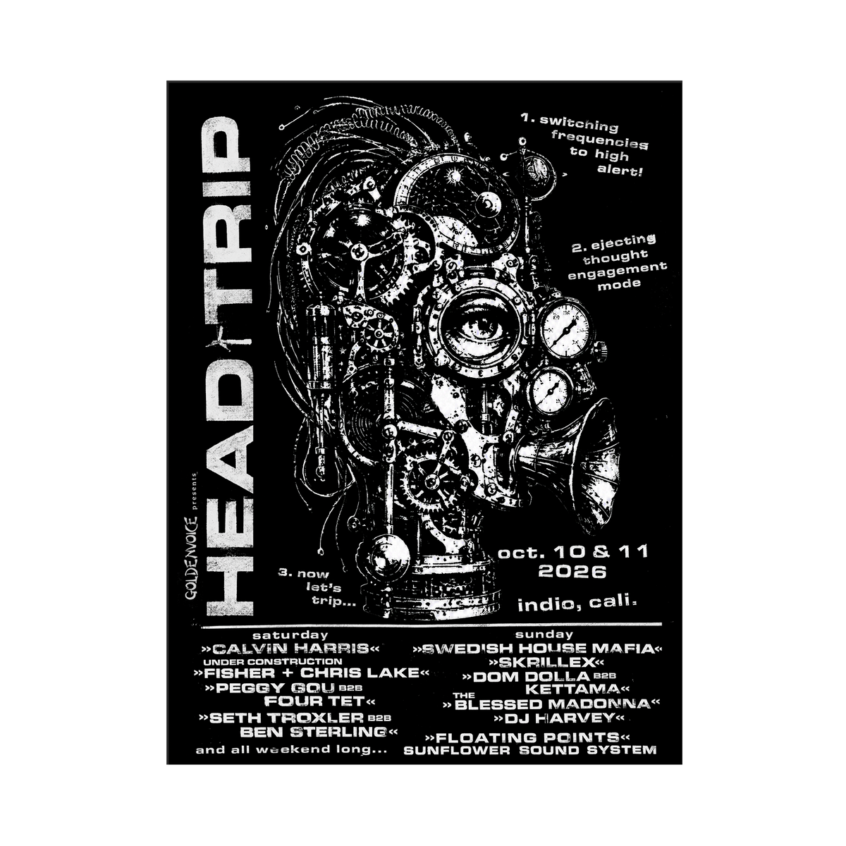 Let's Trip Poster - Silk Screen
