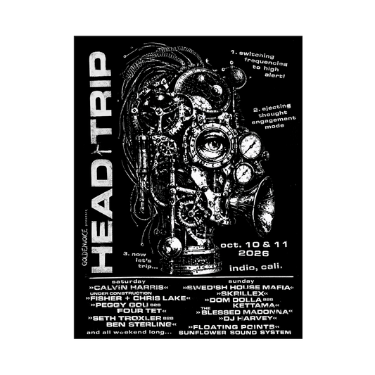 Let's Trip Poster - Silk Screen