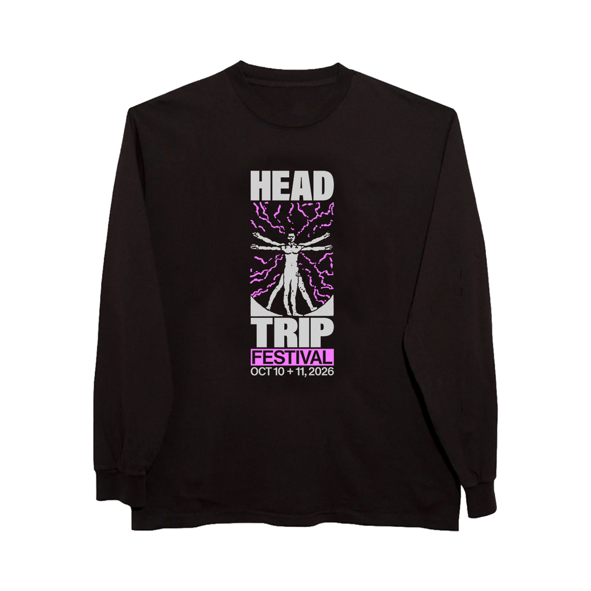 Electric Man Lineup Long Sleeve
