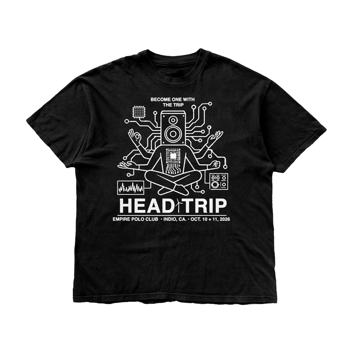 One With The Trip Lineup Tee