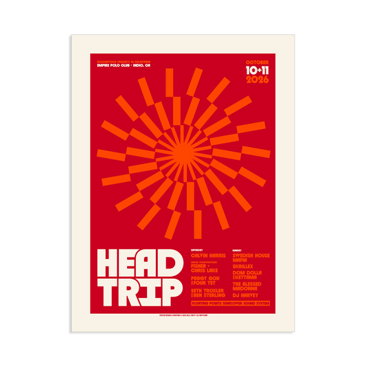 Orbital Lineup Poster - Silk Screen