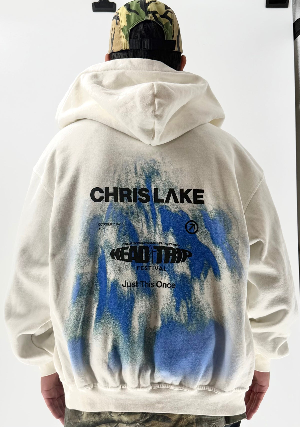 HEAD TRIP '26 - ZIP HOODIE - WHITE